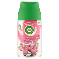 Air Wick Freshmatic Náplň do osvěžovače vzduchu růžový sekt a maliny 250ml