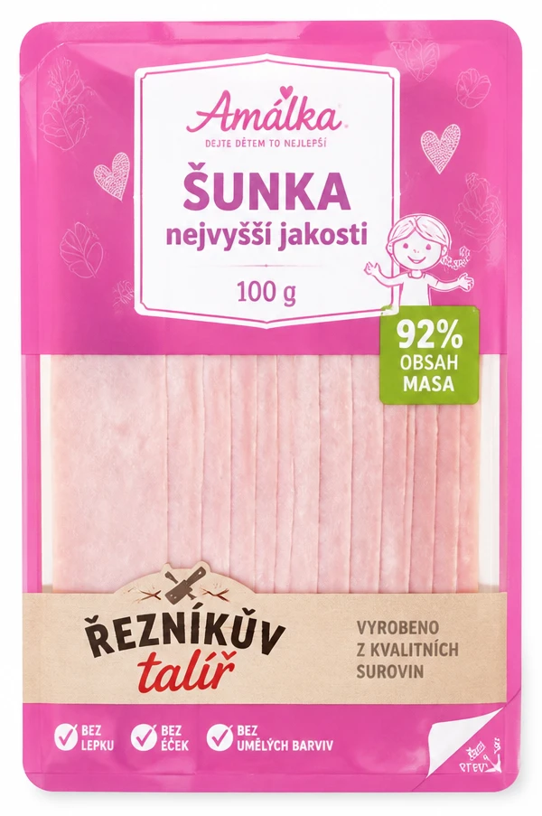 Šunka nejvyšší jakosti Amálka, Řezníkův talíř