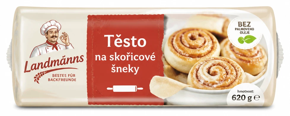 Těsto na skořicové šneky Landmanns