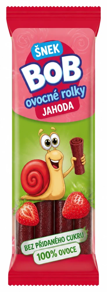 Šnek Bob ovocné rolky