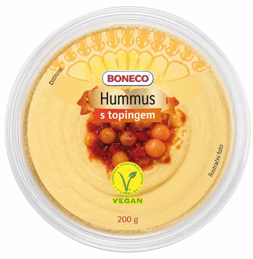 Hummus s topingem