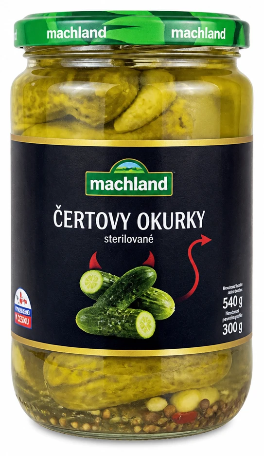 Okurky Machland, Čertovy okurky