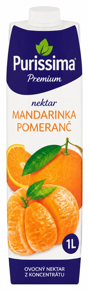 Purissima nektar mandarinka - pomeranč