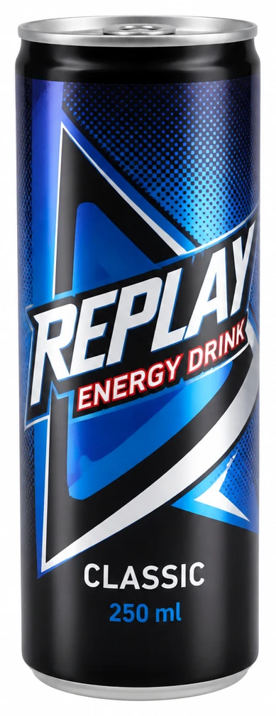 Energetický nápoj Replay Classic