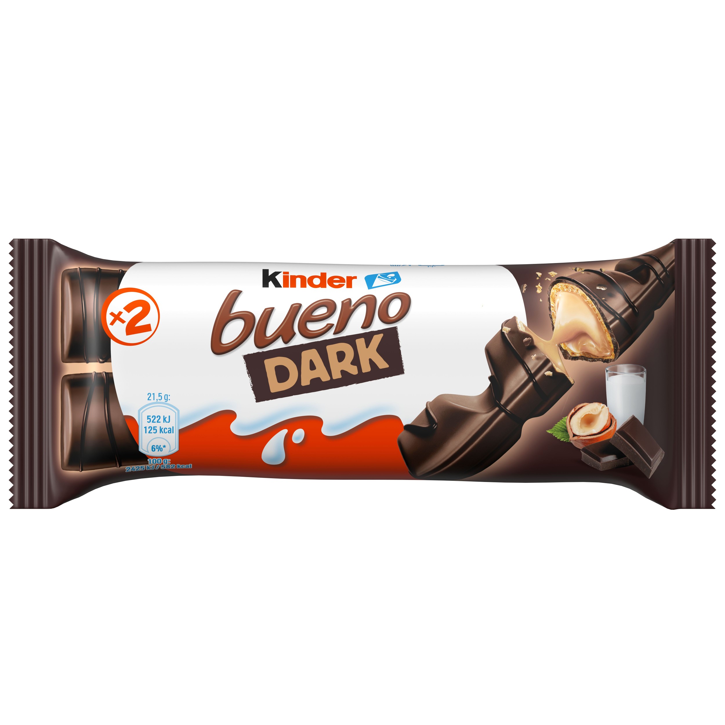 Kinder Bueno Oplatka v hořké čokoládě 43g