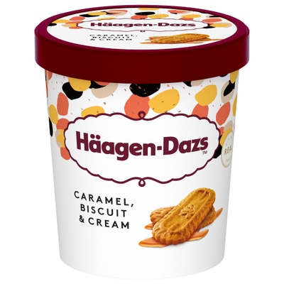 Häagen-Dazs Karamel se sušenkou