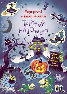 JIRI MODELS Moje první samolepkování - Třpytivý Halloween