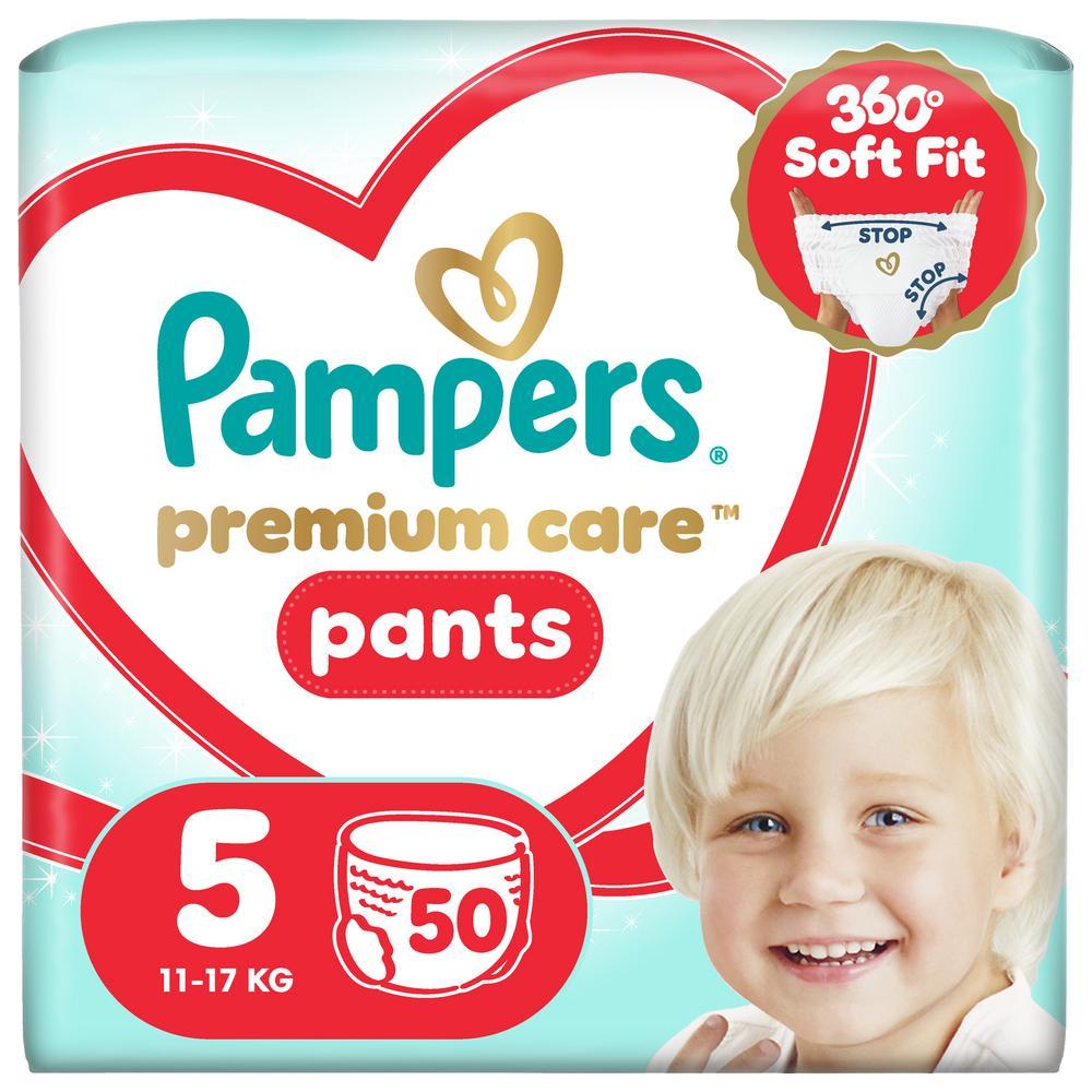 Plenkové kalhotky Pampers Premium Care Pants 5 (11–17 kg)