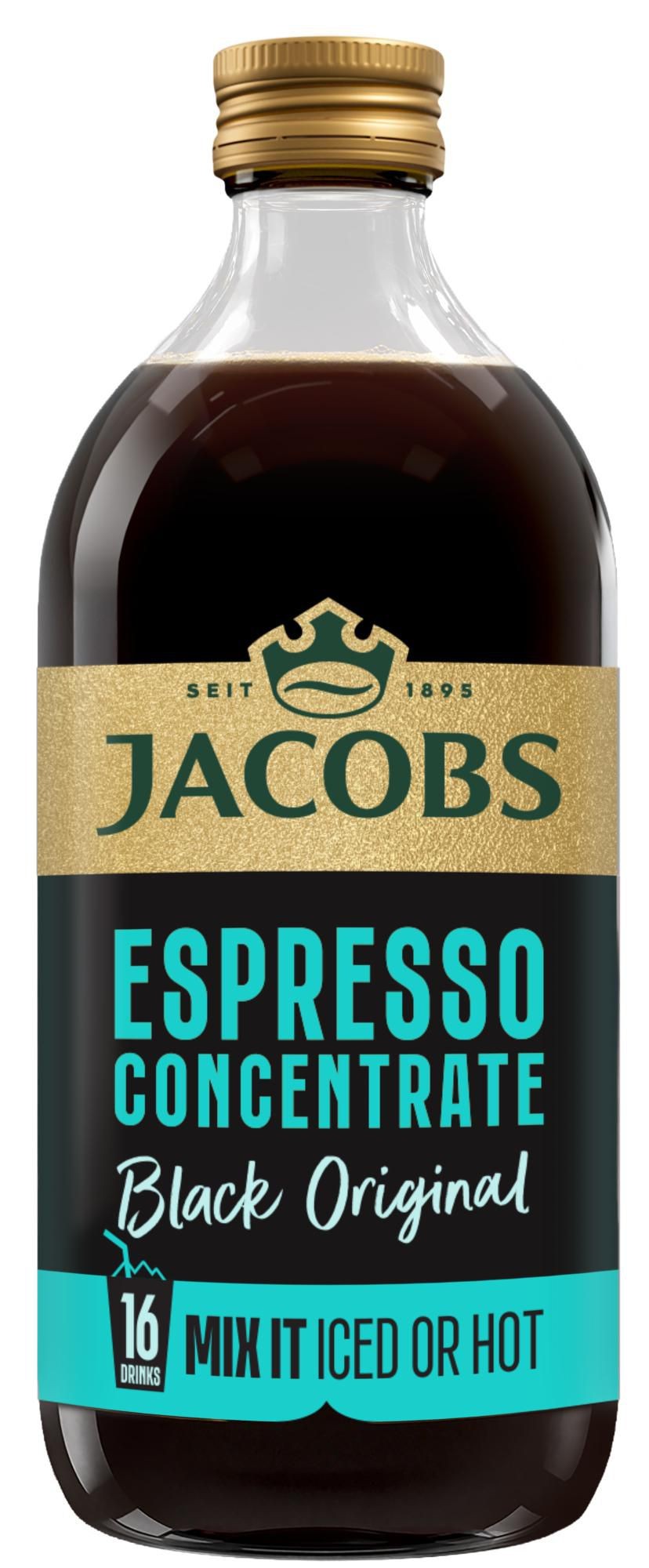 Jacobs Espresso koncentrát Black Orig 485ml