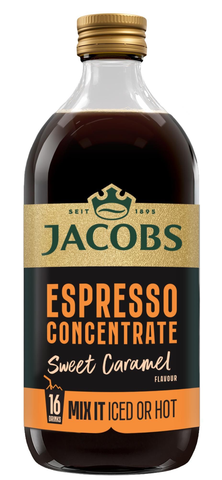 Jacobs Espresso koncentrát Caramel 485ml
