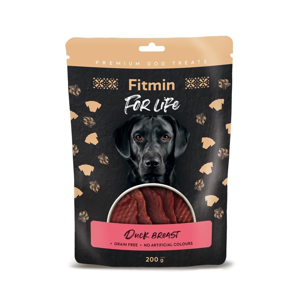 Fitmin For Life Kachní prsa pamlsky pro psy 200 g