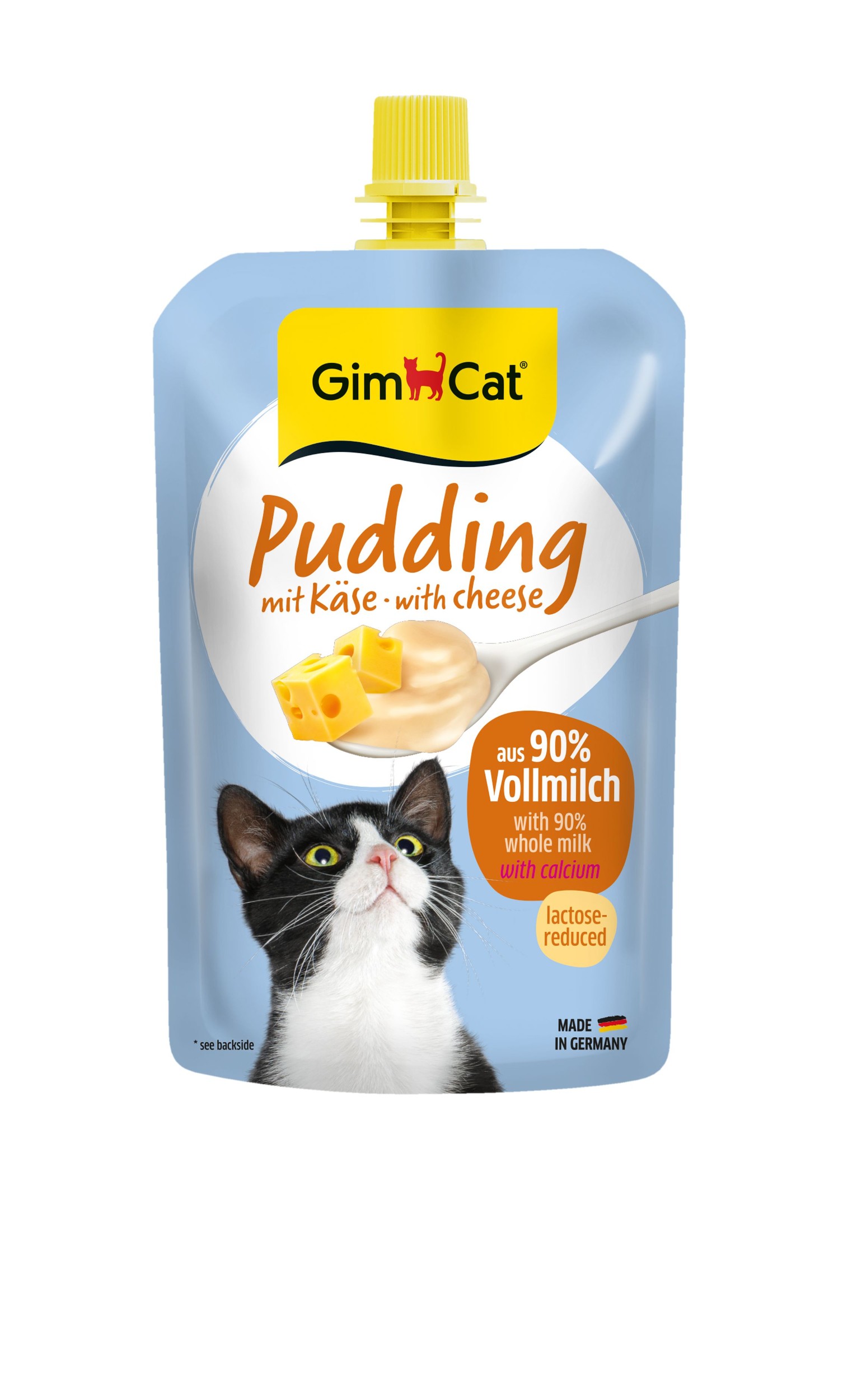 GimCat pudink pro kočky se sýrem 100g