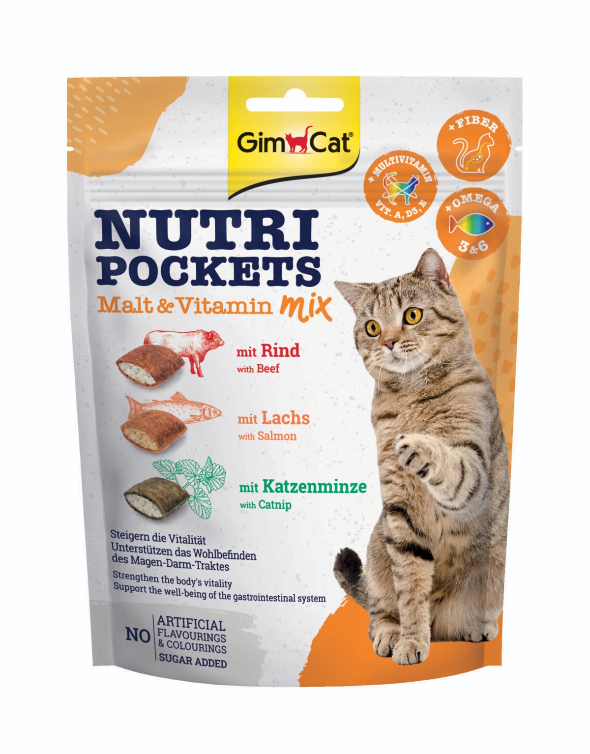 Gimcat Nutri Pockets Malt & Vitamin Mix 150 g