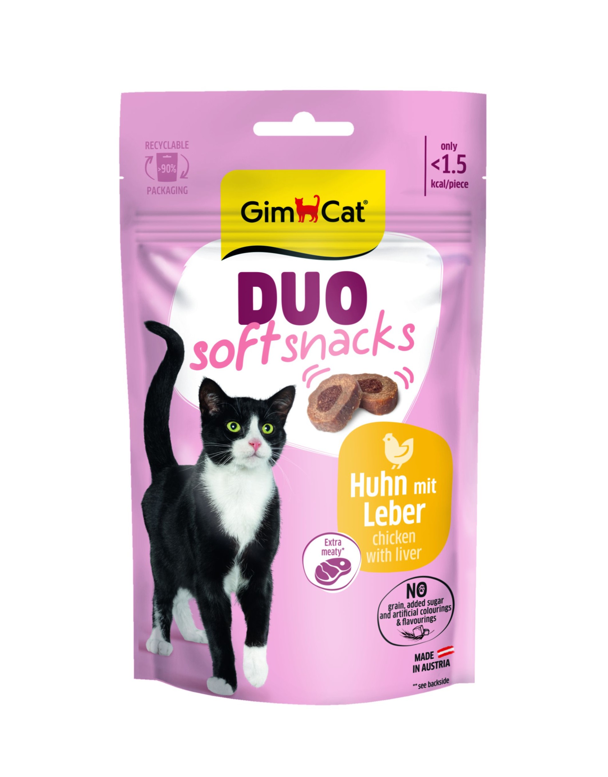 GimCat Duo soft kuře s játry 50g