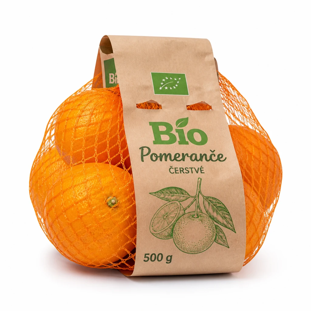 Pomeranče BIO čerstvé 500 g