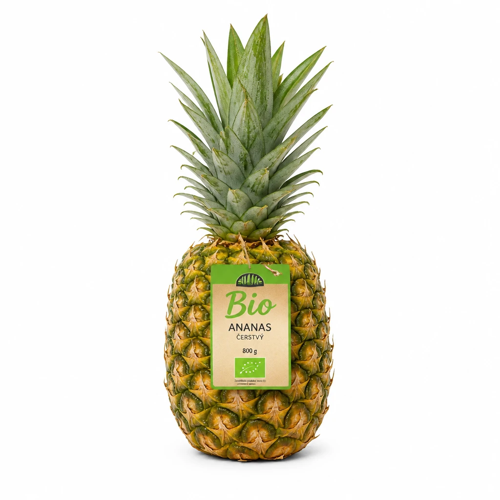 Ananas BIO čerstvý 800 g
