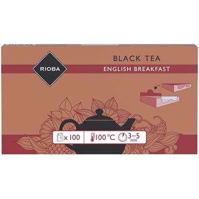 RIOBA Čaj English Breakfast 100 ks