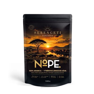 NOPE. SERENGETI Tanzania Káva 1 kg zrno