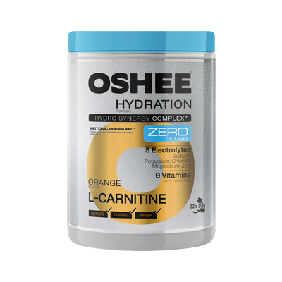 Oshee Hydration Zero Powder Pomeranč + L-carnitine