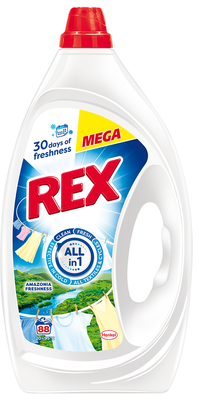 Rex Amazonia Freshness prací gel 2,97l