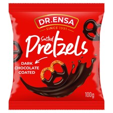 Dr. Ensa Slaný preclík v hořké čokoládě 100g