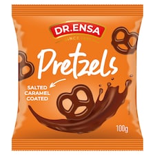 Dr. Ensa Slaný preclík v mléčné čokoládě se slaným karamelem 100g