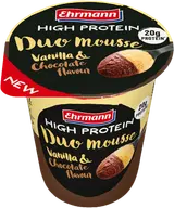 Ehrmann High Protein Duo mousse vanilka a čokoláda