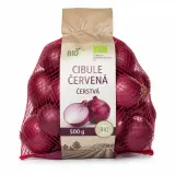 Cibule červená BIO čerstvá 500 g
