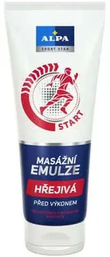 Alpa Hřejivá masážní emulze se zázvorem a bylinnými extrakty