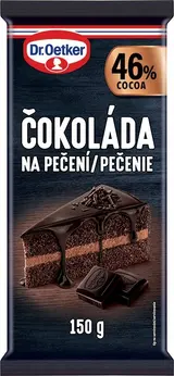 Dr. Oetker Čokoláda na pečení 46% 150g