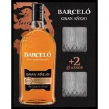 Barceló Gran Aňejo 37,5% 700 ml + sklo 2 ks