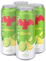 Mattoni Cedrata Jemně perlivá s příchutí citrusů 4x500ml, plech