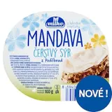 Milko Mandava čerstvý sýr z Poděbrad 100g