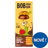 Šnek Bob Jablečno-hrušková pochoutka v mléčné belgické čokoládě 3 ks 30g