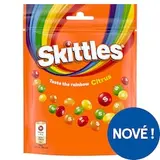 Skittles Žvýkací bonbóny v křupavé cukrové krustě s příchutí citrusového ovoce 152g