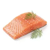 Losos filet s kůží