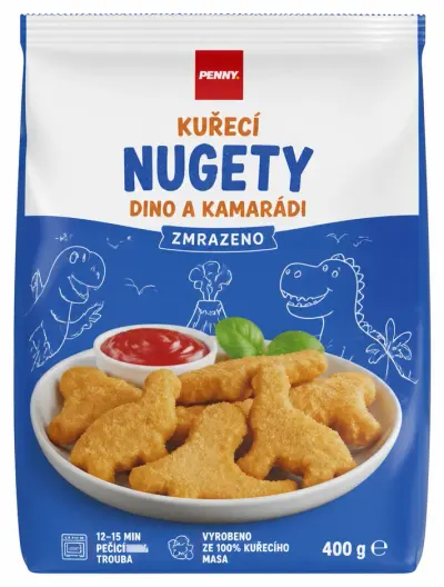 Kuřecí nugety Dino a kamarádi Penny