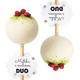 Happy Pops CakePops DUO Matcha s malinou (2×37 g)