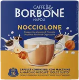 Borbone Cappuccino Nocciolone Dolce Gusto kávové kapsle, oříškové cappuccino