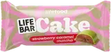 Lifefood BIO Tyčinka Lifebar Cake jahoda, karamel a matcha