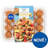 Pan Fry vepřové masové kuličky se sýrem a rajčaty 300g