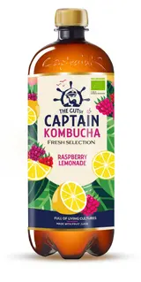 Captain Kombucha Fresh Selection Malina & Citronová limonáda 1000ml