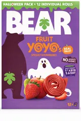 BEAR Fruit Rolls Halloween jahoda 12x10g