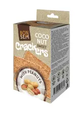 BonSem Coconut Crackers peanut 90g