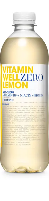 Vitamin Well Zero Lemon 500 ml