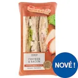Pšeničný toastový chléb s pečeným kuřecím masem 164g