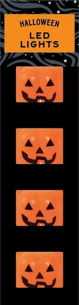 Marks & Spencer Halloween LED čajové svíčky ve tvaru dýně