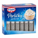 Dr. Oetker Perličky stříbrné 6 x 42 g