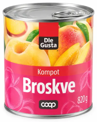 Dle Gusta Broskve kompot