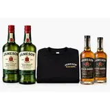JAMESON Promoset 2026 (Jameson Original 2 x 1 l + Jameson Black Barrel 2 x 700 ml + mikina (L)) 4 ks